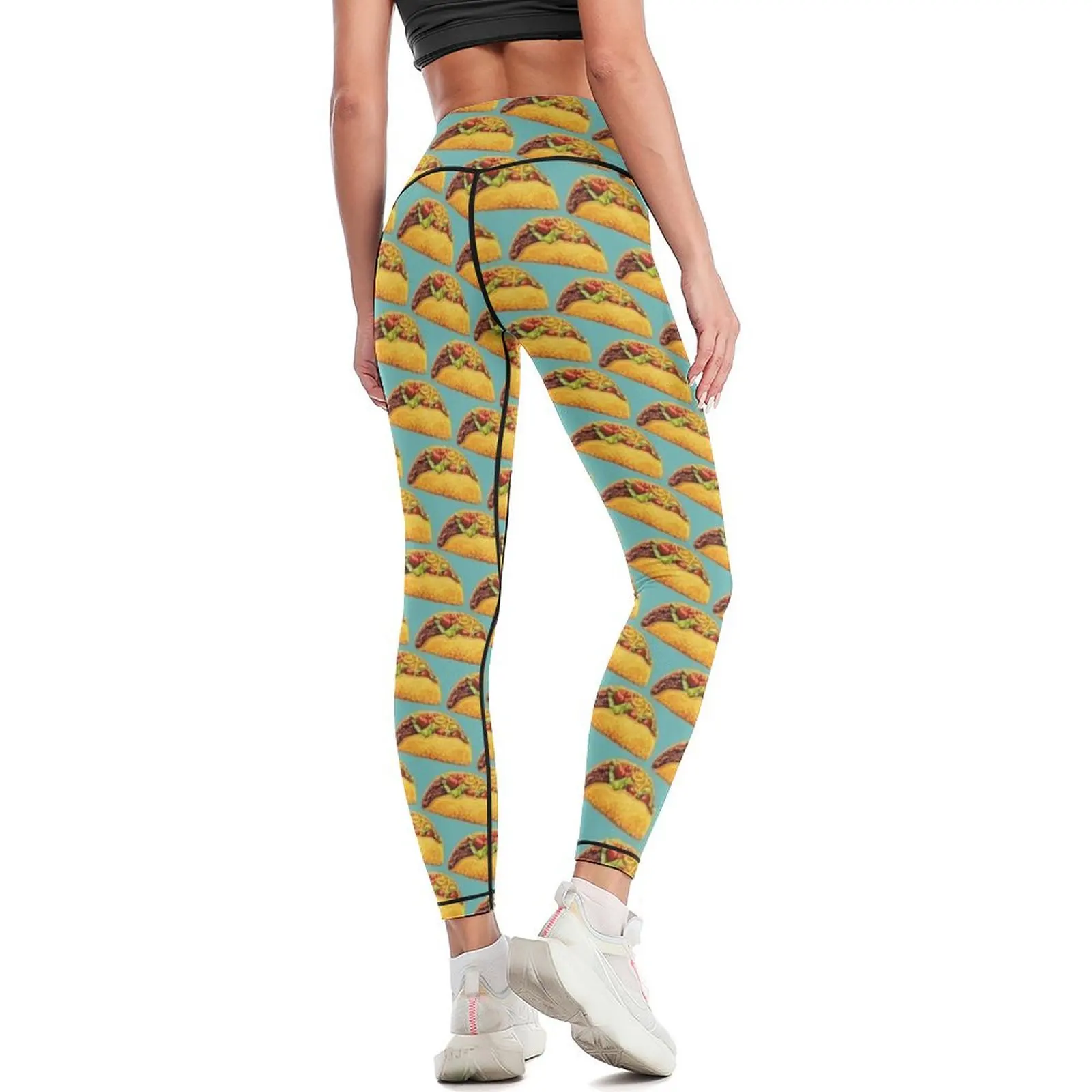 Legginsy Taco odzież sportowa na siłownię Legginsy sportowe push up damskie Legginsy damskie