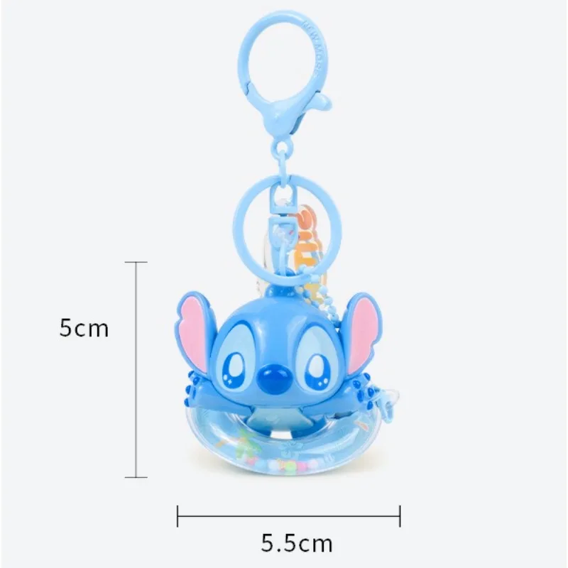 Nowy breloczek Disney Stitch, zawieszka, anioł, figurka anime, urocza zabawka, figurki Q, dekoracja do torby na klucze, model, prezent urodzinowy dla dzieci