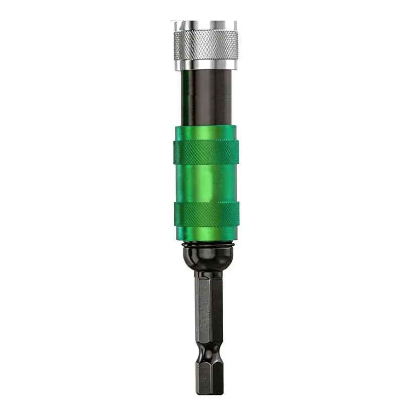 

ABUI-Swivel Tail Extension Bar Universal Angle Adapter Conversion For Head For Electric Screwdriver Quick Change Bit