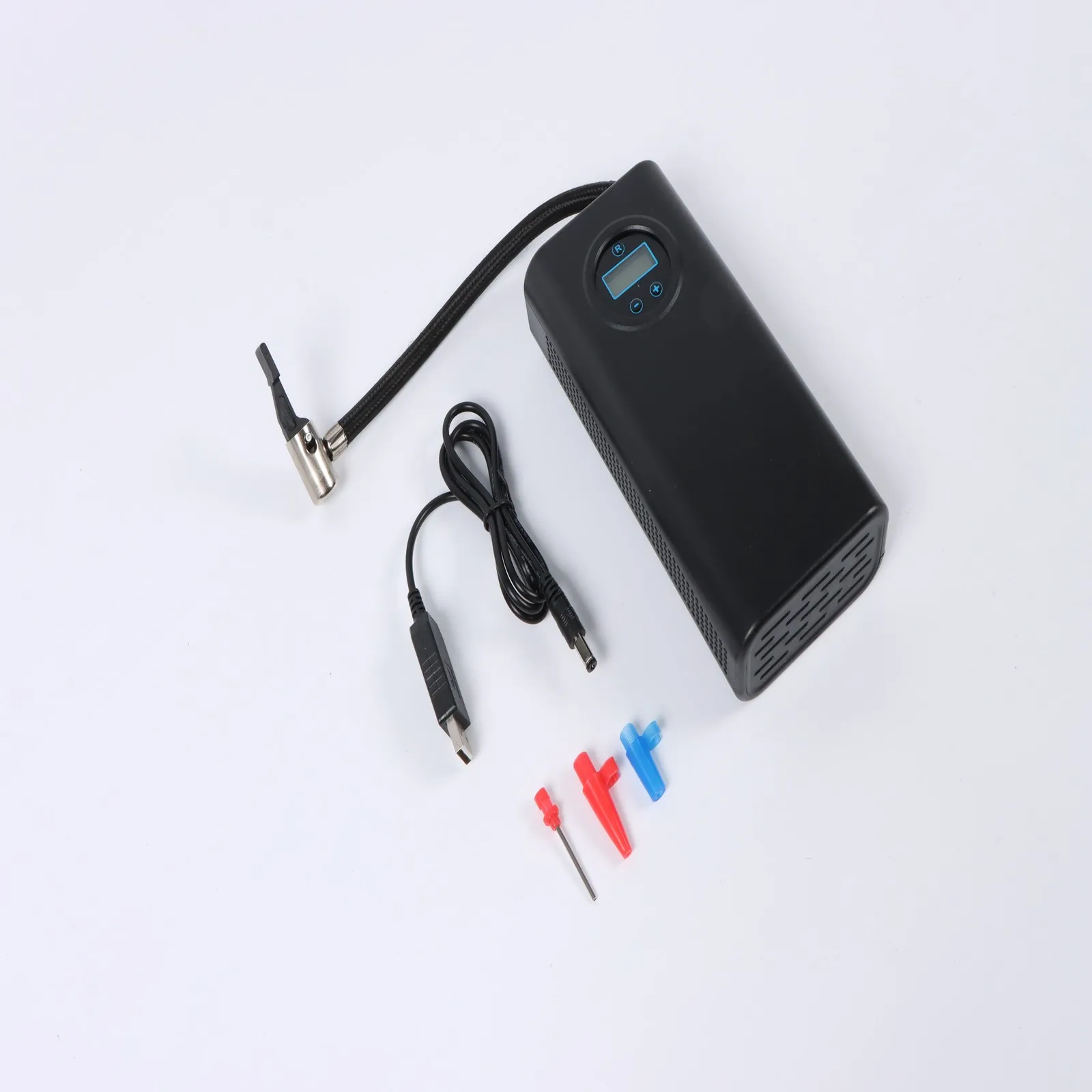 

Беспроводной цифровой насос для накачивания шин для автомобилей 12 В, мотоциклов, велосипедов, максимальное давление 150 фунтов на квадратный дюйм, поток воздуха 17 л/мин