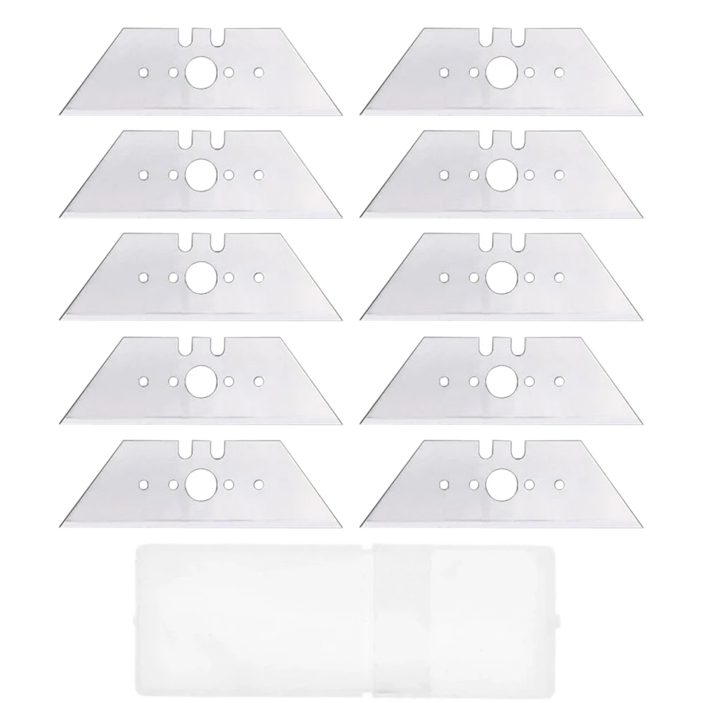 

10Pcs/Set Trapezoidal Blade Replacement Blade Art Craft CutterTool Multifunction DIY Process Blade T-shaped Blade Artist