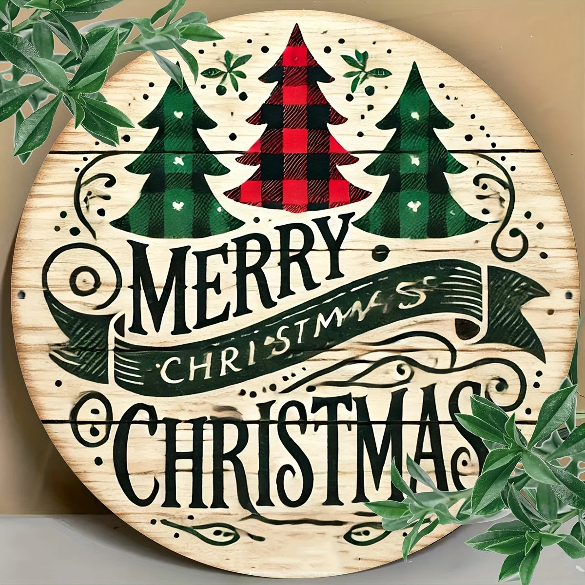 Vintage Style Aluminum Metal Wall Art Sign - 