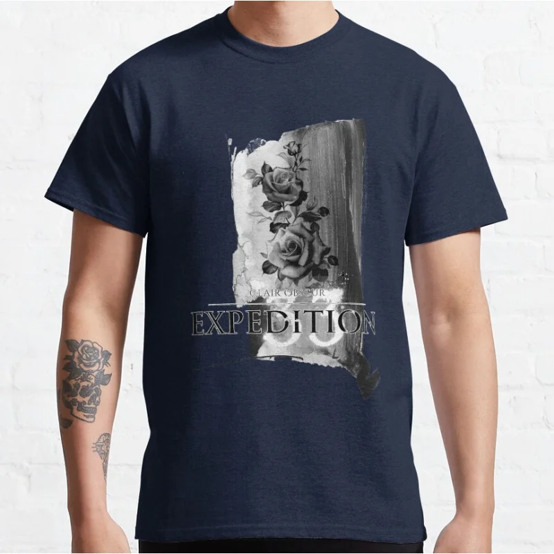 expedition33 Clair Obscur Expedition 33 Dark Fantasy video game T-shirt Gift for Gamer Large size Adult Tops S-6XL - Image 3