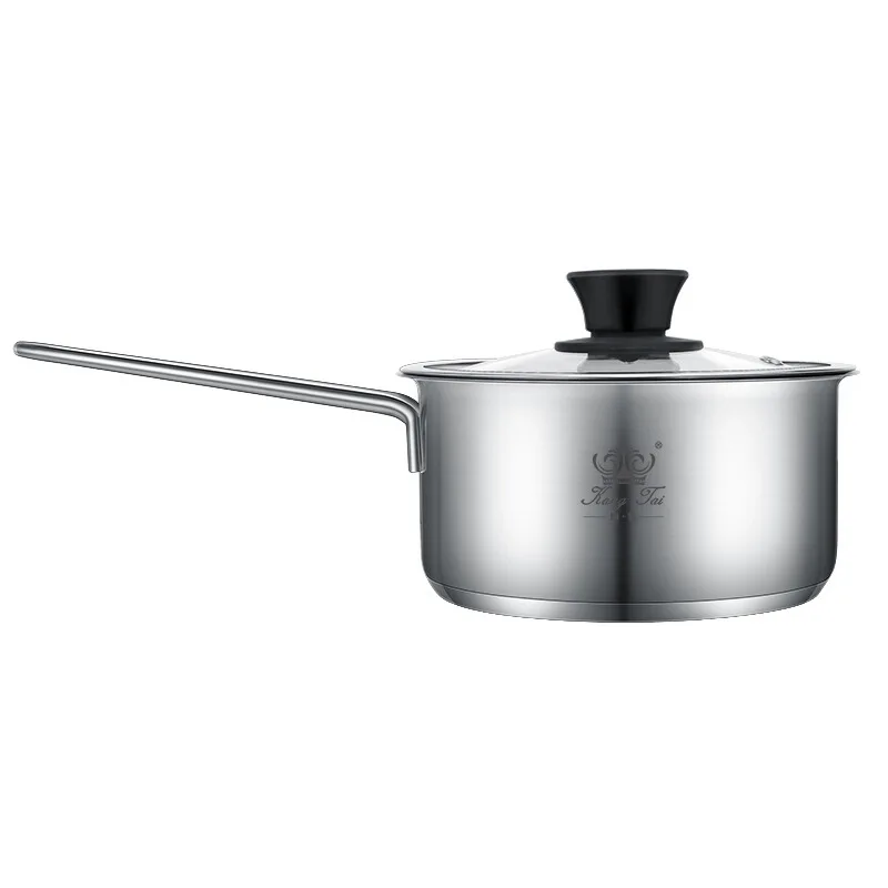 Pure titanium milk pan, uncoated, no rust, less oil smoke, non-stick pan, healthy pot