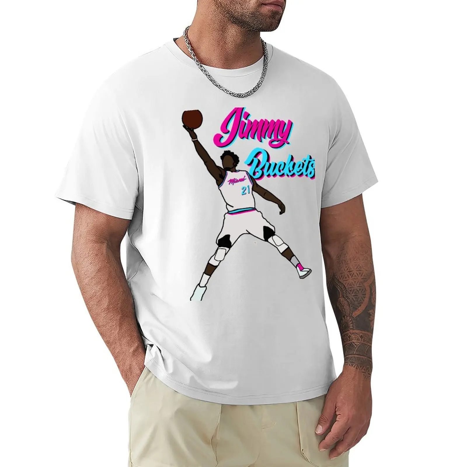 Jimmy Buckets T-Shirt blanks summer clothes men graphic t shirts