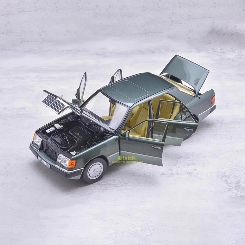 โมเดลรถจำลองอัลลอยด์ รถเบนซ์ E-Class W124 230E ปี 1990 รุ่นซีดาน สเกล 1:18 ของสะสม ของเล่น ของที่ระลึก ของตกแต่ง