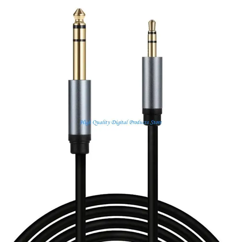 

U2JE 6.35mm Guitar Cable 1/4 inch 6.35mm to 6.35mm TRS Stereo Aux Guitar Cable
