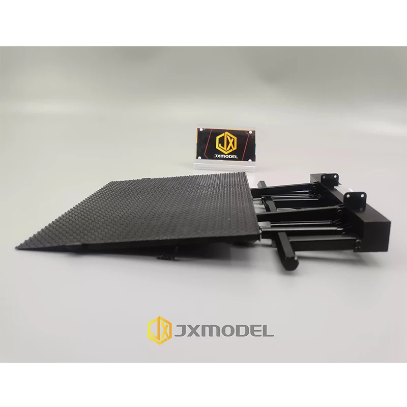 JXmodel 1/14 RC camión contenedor elevador trasero tablero de puerta trasera de descarga para 1/14 RC contenedor camión piezas Accesorios