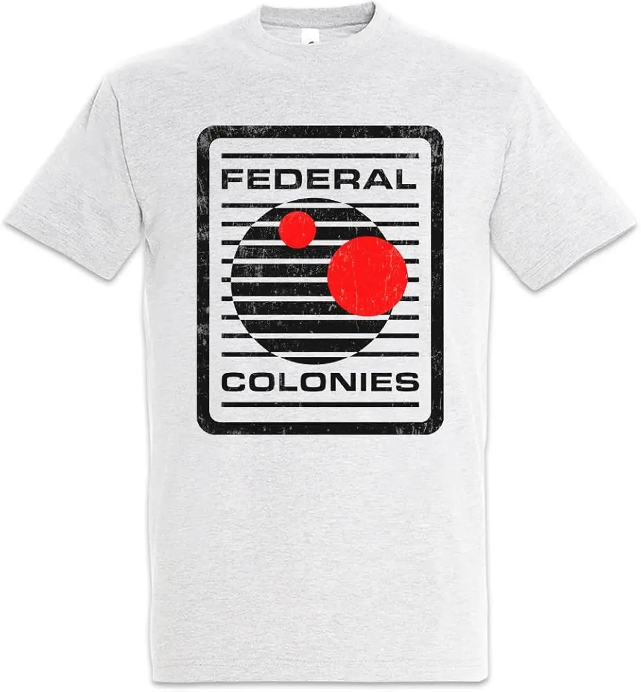 Federal Colonies Men T-Shirt for Men Women Summer Tees Cotton Luxury brand vintage oversized