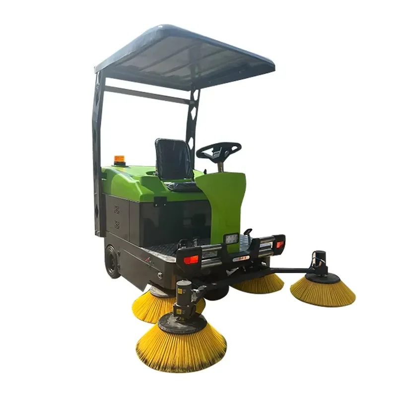 KEYU Cheap Price Durable Mini Electric Vacuum Road Sweeper Truck