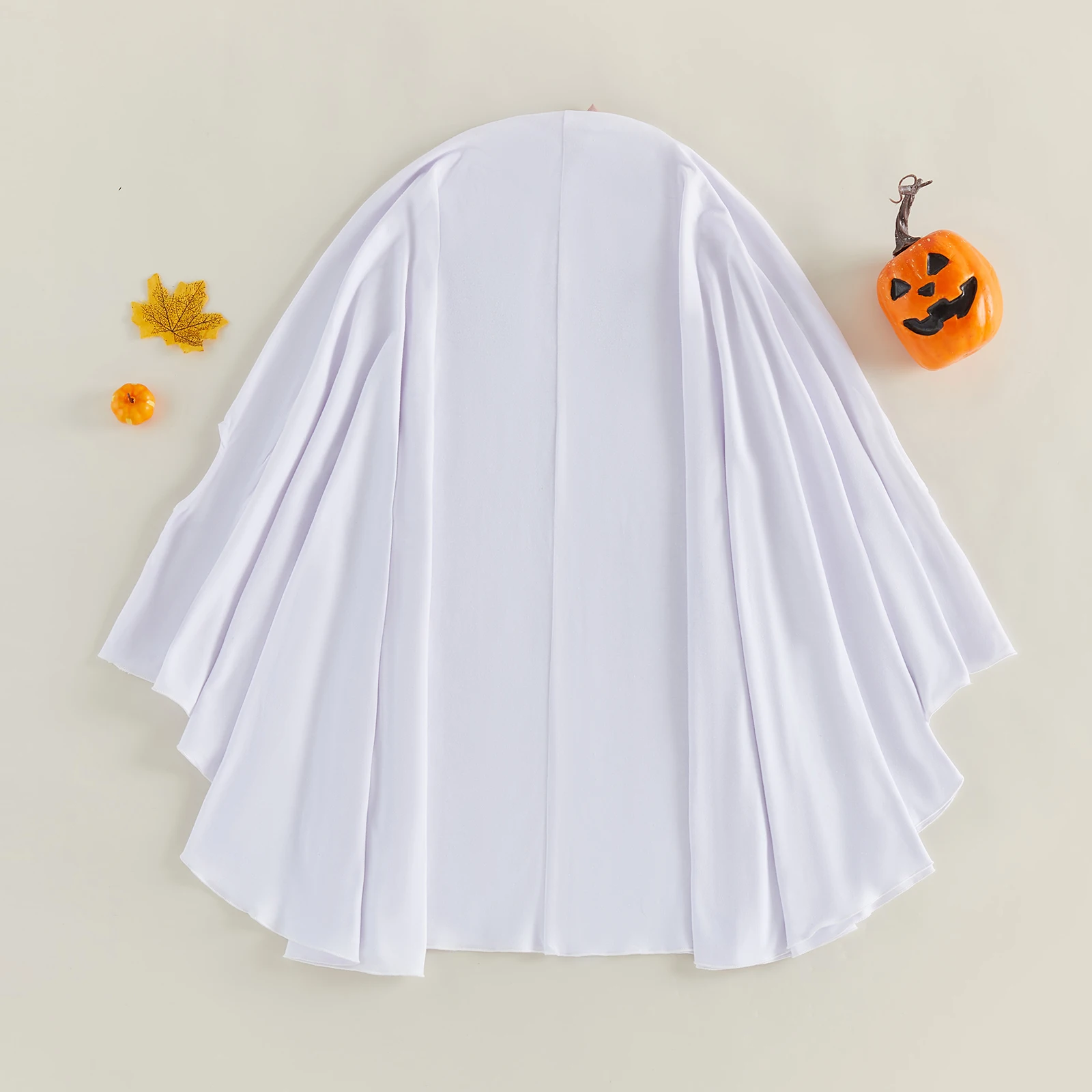 Tregren 1-9Years Kids Girls Ghost Costume Cute Bow Toddler Baby Ghost Cloak Cape for Holiday Halloween Cosplay Outfit