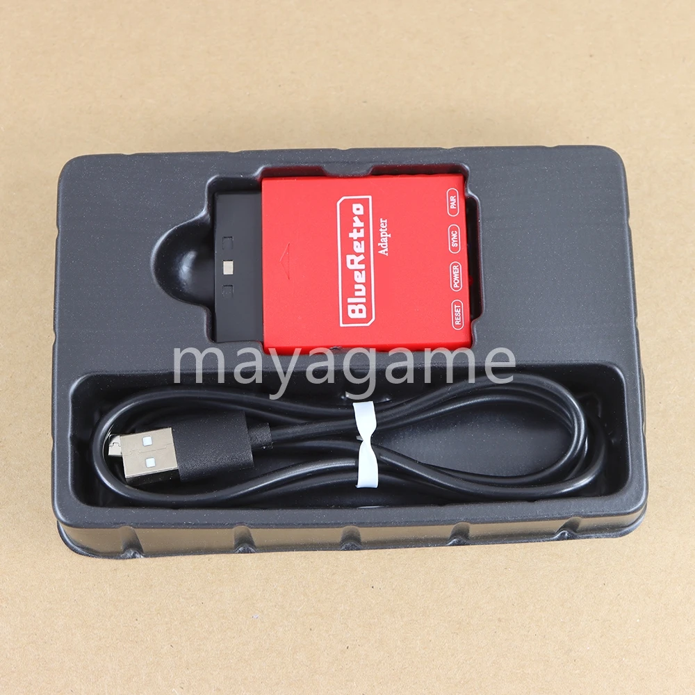 1 комплект Bluetooth-совместимого адаптера с ручкой, аксессуары, контроллер беспроводного преобразователя для игровых консолей PS1/PS2