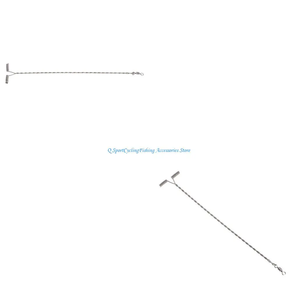 

Fishing Wire Arm Set of 10 High Strength Fishing Leader Rigs 9/12/15cm Supplies