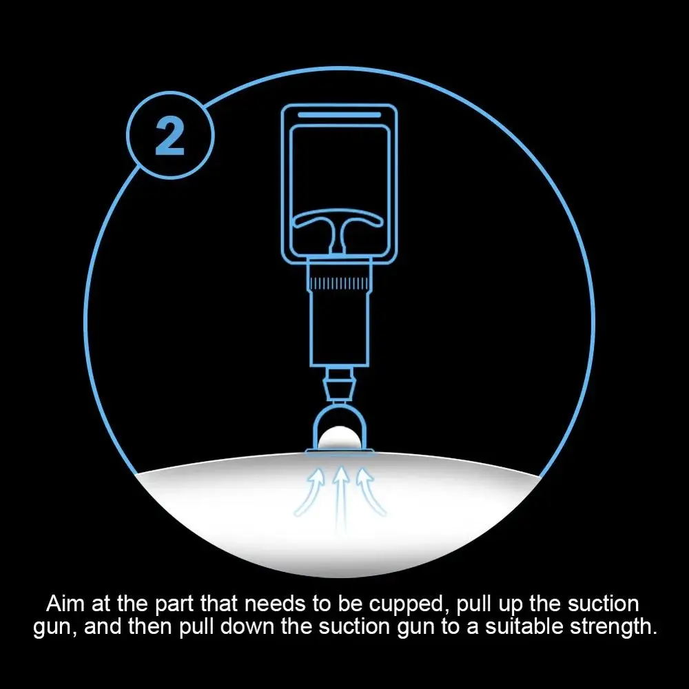 

8 шт./компл. антицеллюлитные вакуумные банки, нестеклянные, сухие, влажные, на присоске для целлюлита, 6 чашек, массажная банка для тела