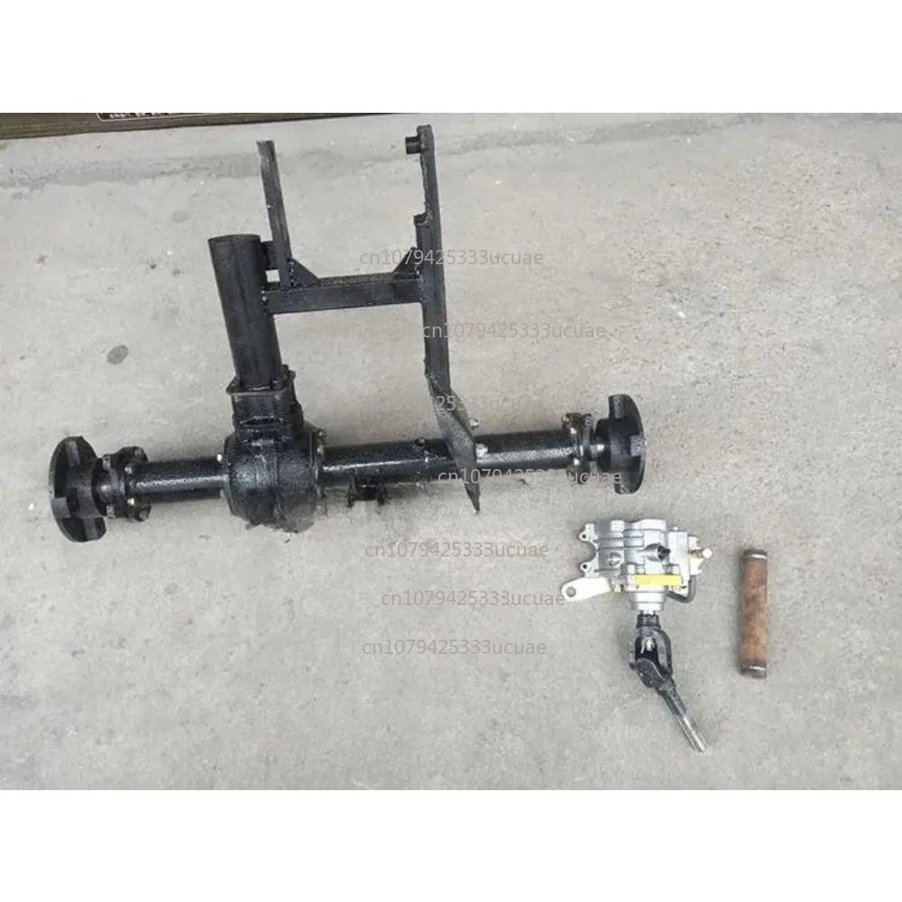 For four-wheel retrofit accessories suspension, small and large bull shaft drive differential rear axle, disc brake rear
