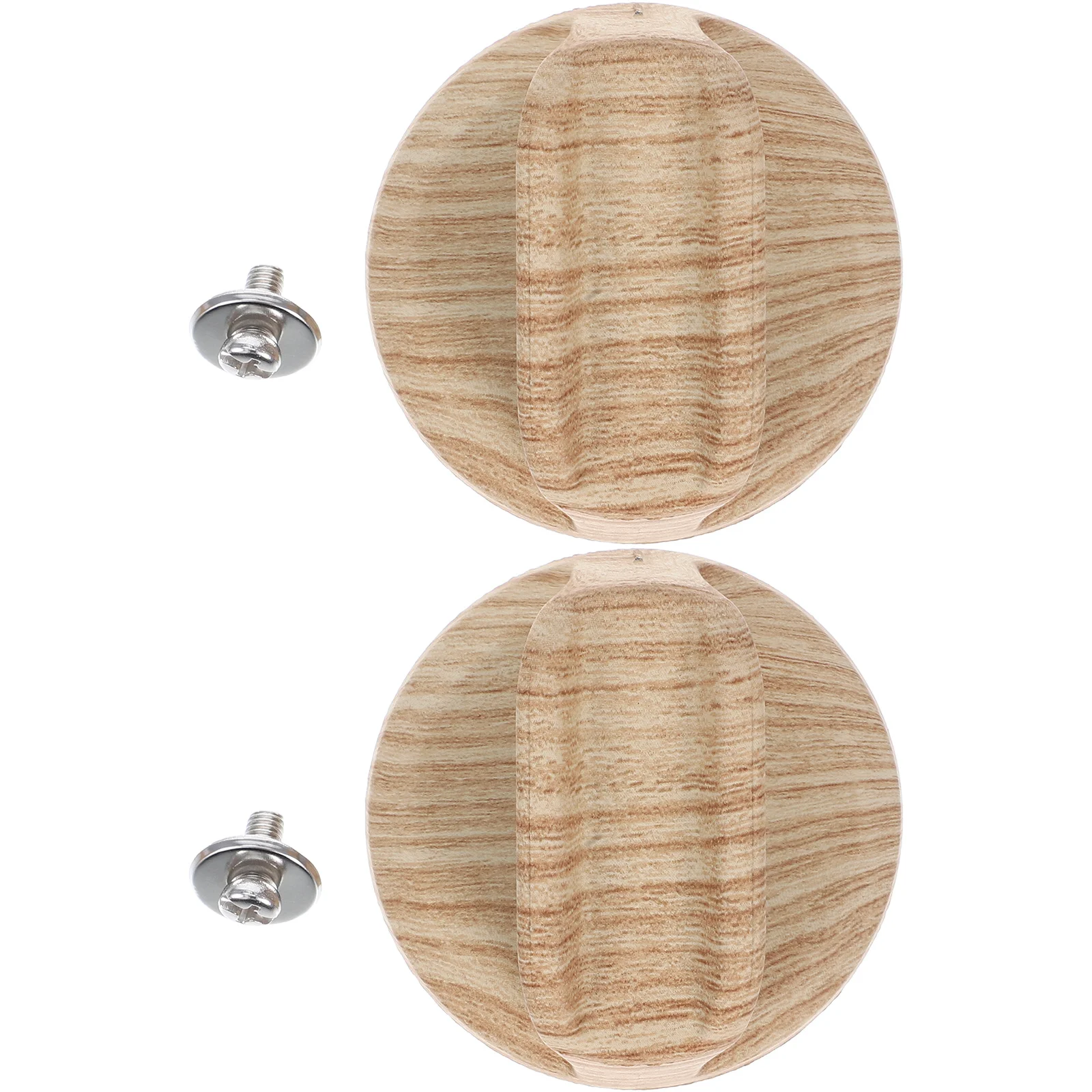 

2Pcs Pot Lid Handle Bakelite Non-Slip Pan Lid Knob Replacement Steamer Holding Knob Kitchen Cookware Accessory