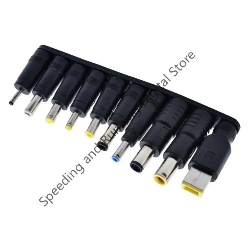 Universal 10Pcs DC 5.5x2.1mm Connectors Plug Kit Laptop Notebook Input DC Plug Set DC Power Adapter Connector Female Adapter