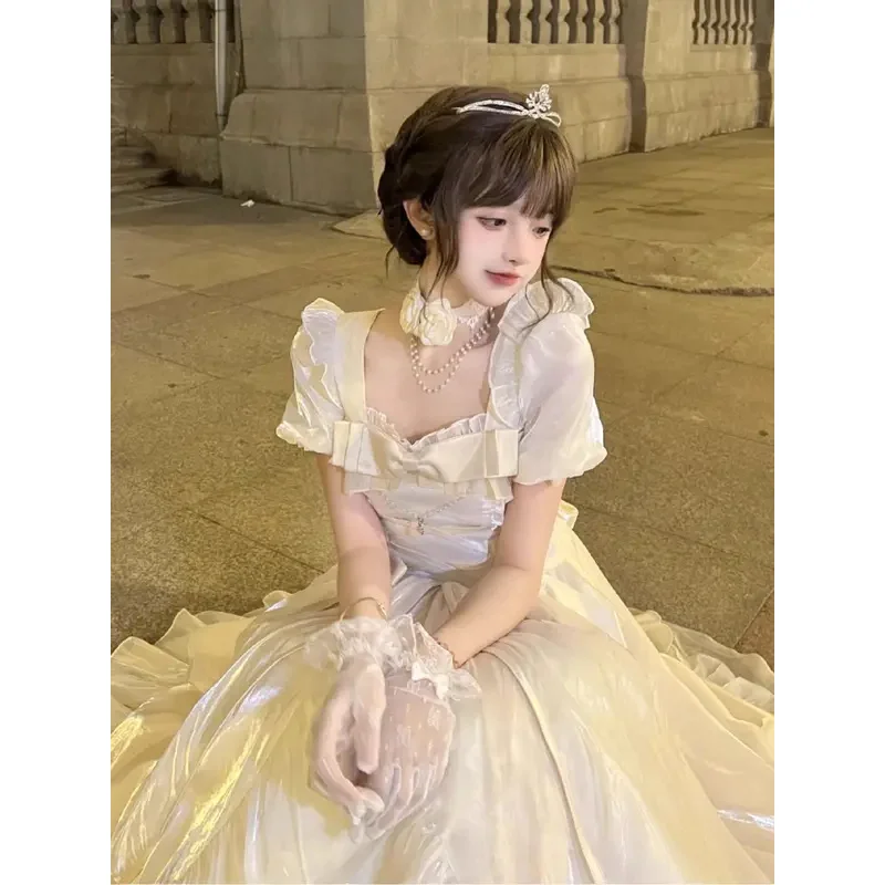 Generate Color Flower Wedding Lolita Dress Lolita Sweet And Elegant Dress Princess Dress Fairy Dress