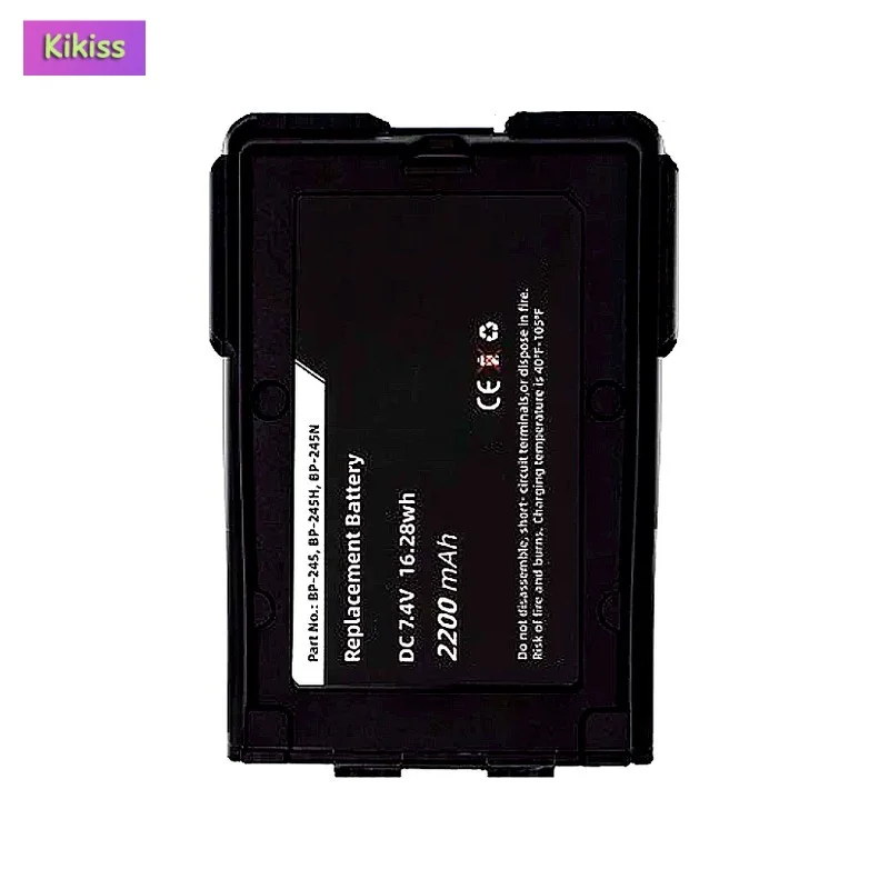 Replacement Two - Way Vhf Radio Device Battery For Icom IC-M71 IC-M72 IC-M73 Two Way VHF Radios BP-245 BP-245H BP-245N 1900mAh