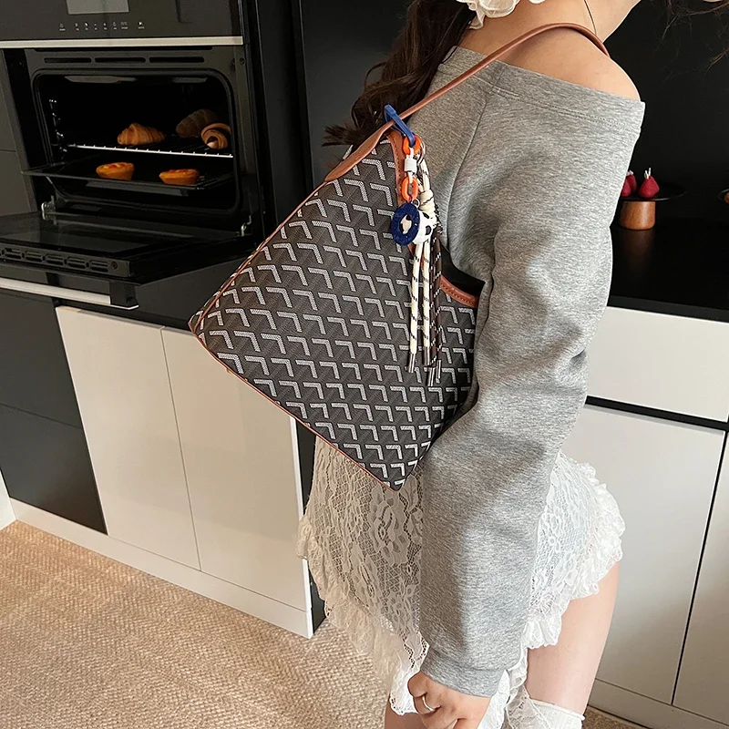 Modna damska torba na ramię, wysokiej jakości skórzana torebka crossbody, eleganckie torebki do codziennego użytku