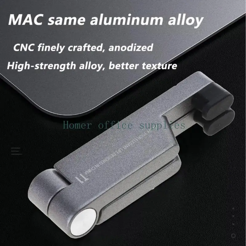 K43B Universal Mini Size Aluminum Portable Closing Desk Desk Cracket Mobile Mobile