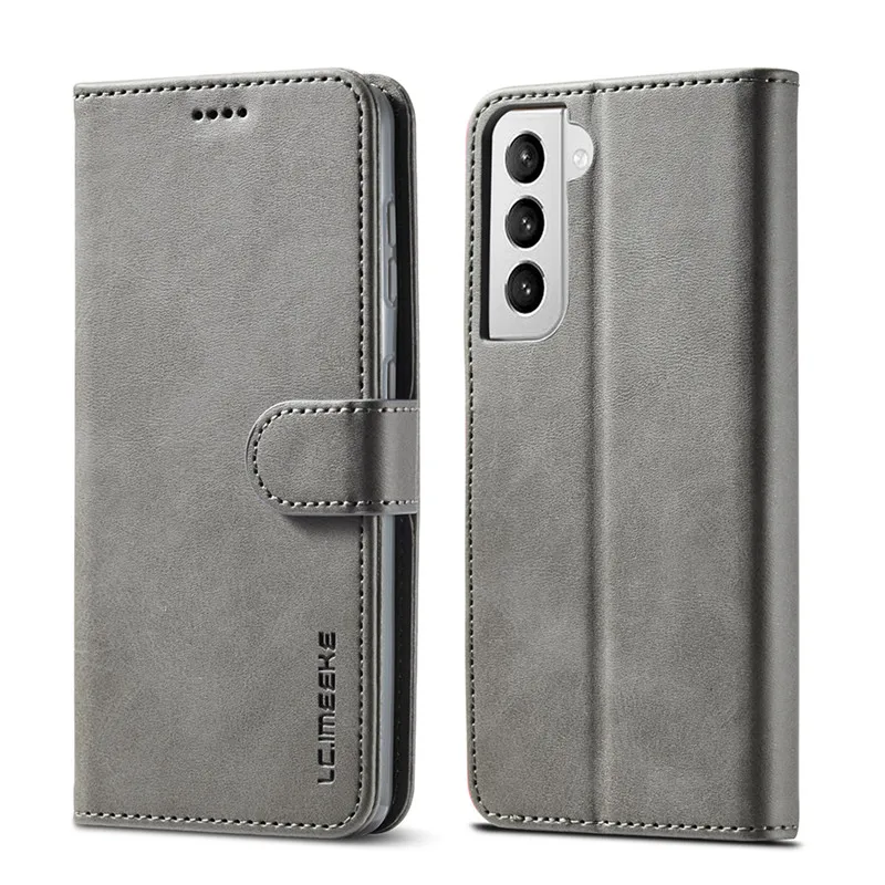 

Чехол-книжка из искусственной кожи для Samsung S25 S24 S23 S22 S20 Ultra S21 Fe S10 S9 S8 Plus Galaxy S24fe S23fe S21fe S20fe S10e, чехол для телефона