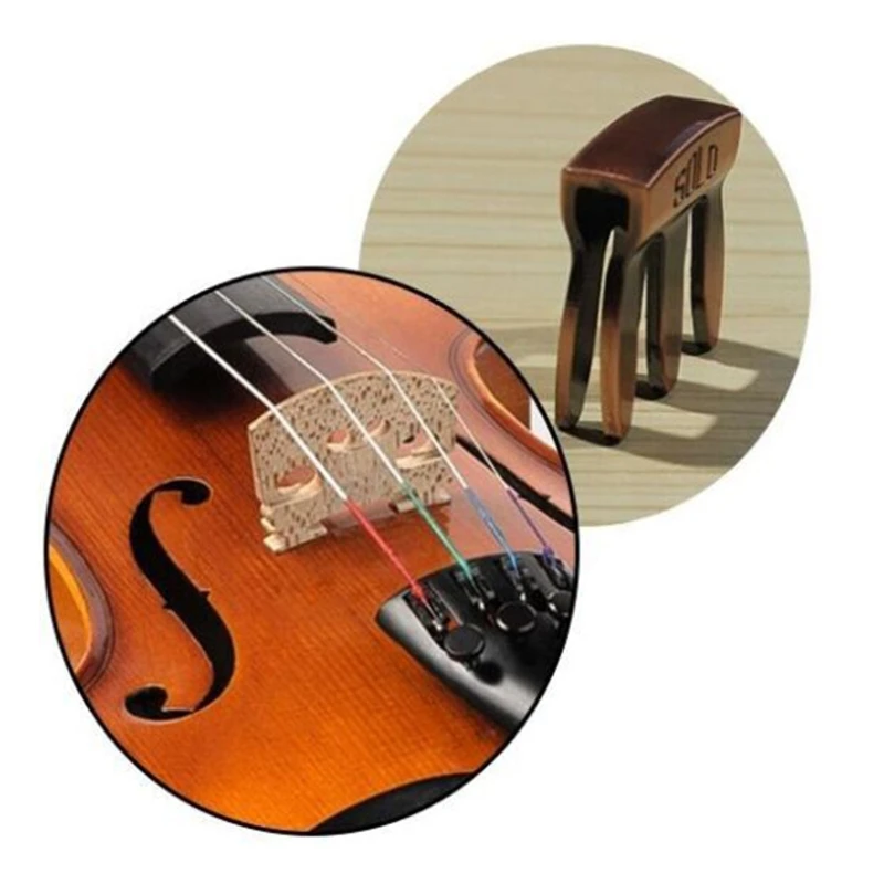 G92F Violin Volume Control Accessories, Mute Fingerboard Three Claw Set