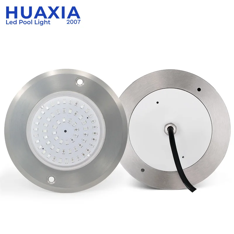 NEW DESIGN 12V Pool Lamp Ip68 Waterproof Rgbw 316 Stainless Steel Resin Filled Underwater Led Swimming Pool Lights for Pool