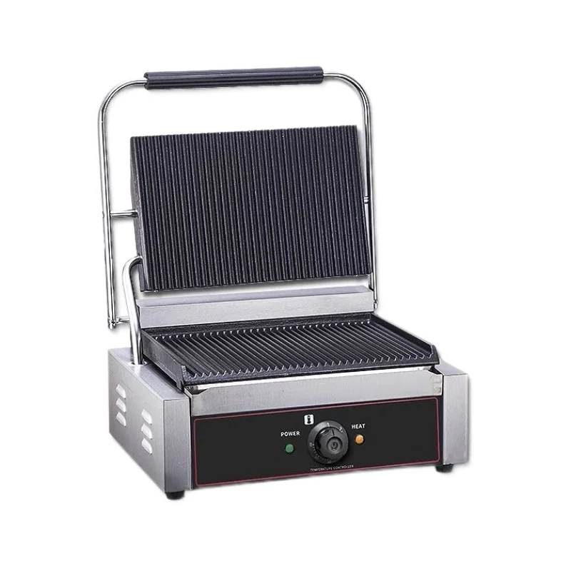 Commercial Double-sided Iron Plate Electric Grill Grill for Commercial Kitchen