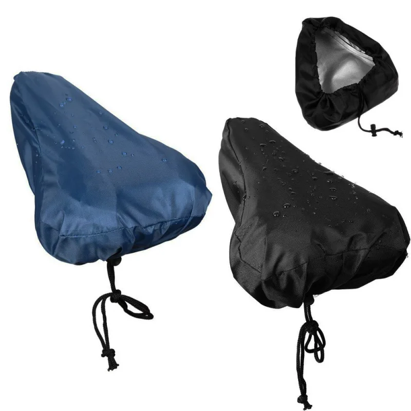 Outdoor Waterproof Bicycle Seat Cover, Oxford Fabric, Dustproof, Sun-proof and Anti-slip