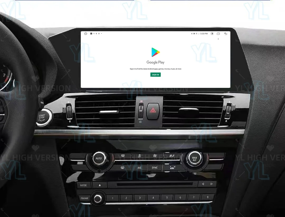 Android 13 New Blade Screen Suitable For BMW X3 F25 X4 F26 2014-2017 NBT Wireless CarPlay AUTO Car Multimedia Head Unit 4G BT5.0