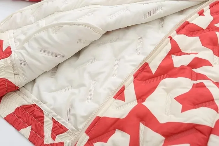 Abrigo informal de algodón liso para mujer, Parkas de manga larga con cuello levantado, chaquetas cálidas, chaqueta de Otoño Invierno 2025, abrigos acolchados con botones