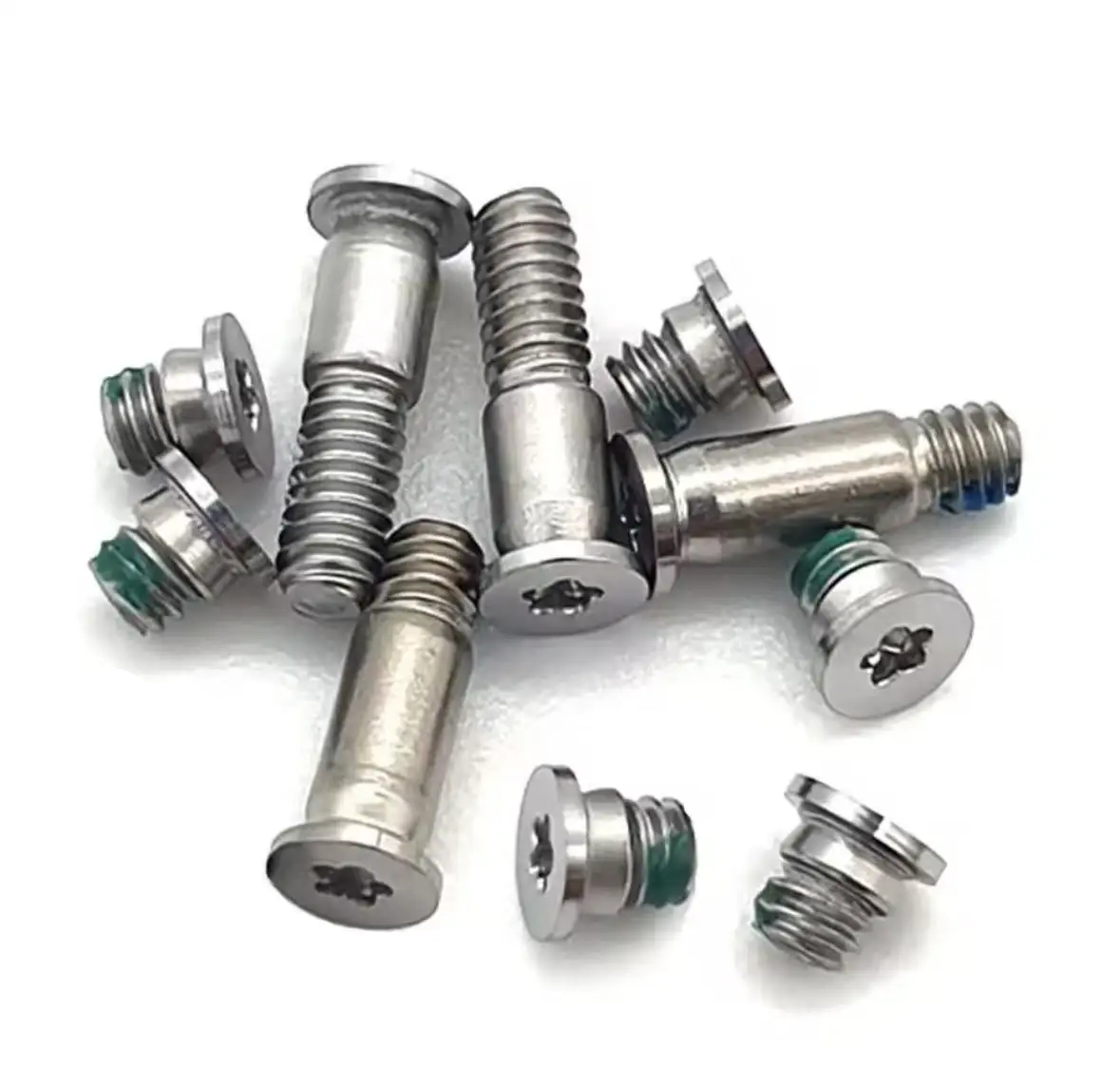 10 in 1 Bottom Cover Screws Set for Macbook Air Retina 13 inch A1932 A1932 A2179 A2337 Silver