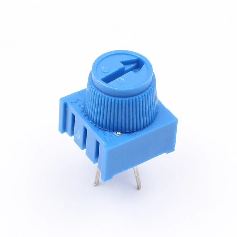 3386P-1-103 (10K)/102 (1K)/104 (100K)/503 (50K) Präzisions-Einstellpotentiometer mit obenliegender Einstellung, Inline, umweltfreundlich – Detail 4