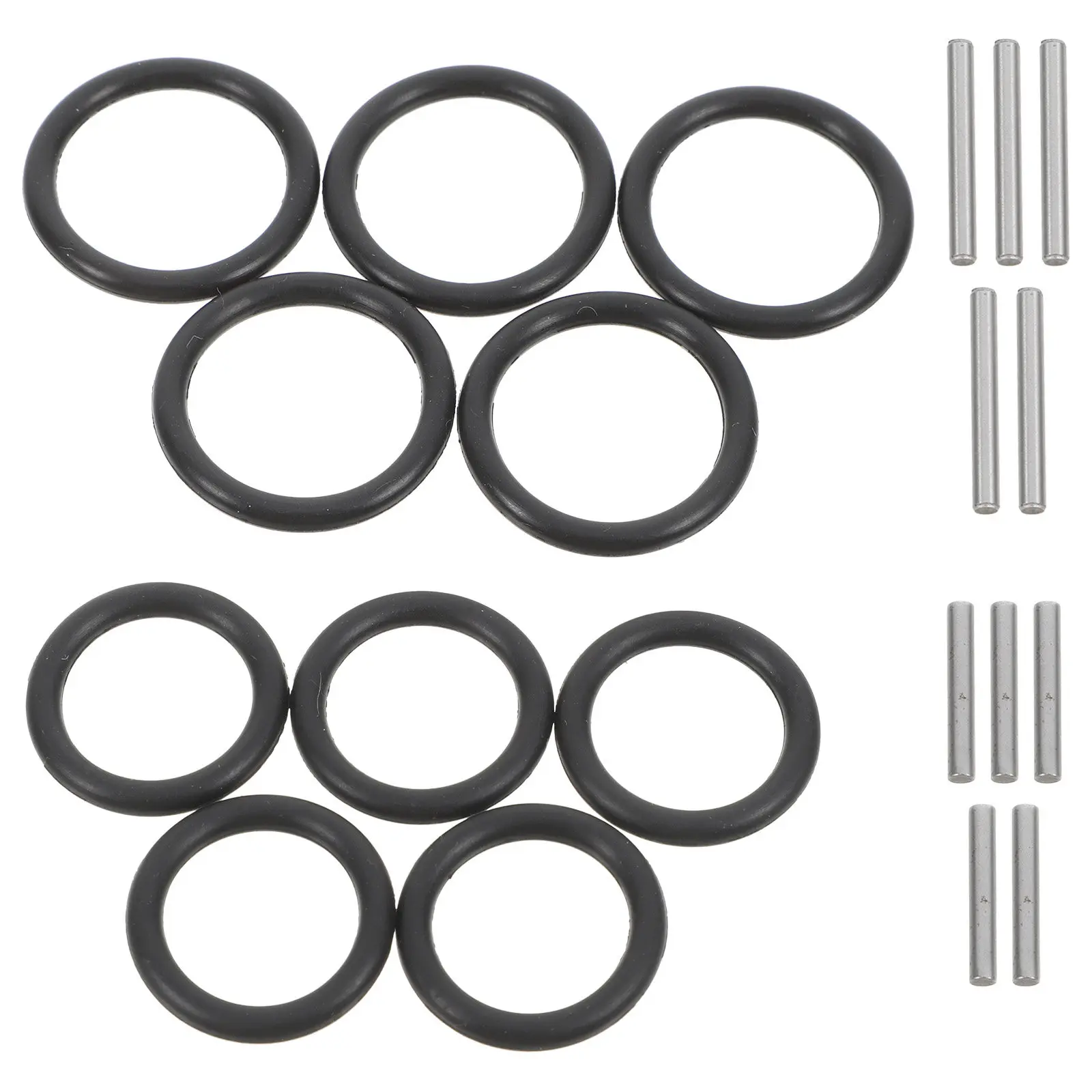 

10 Sets Black Rubber Seal Rings Replacement Retainer Gaskets for Electric Pneumatic Wrenches Automotive Repair Home Improvement