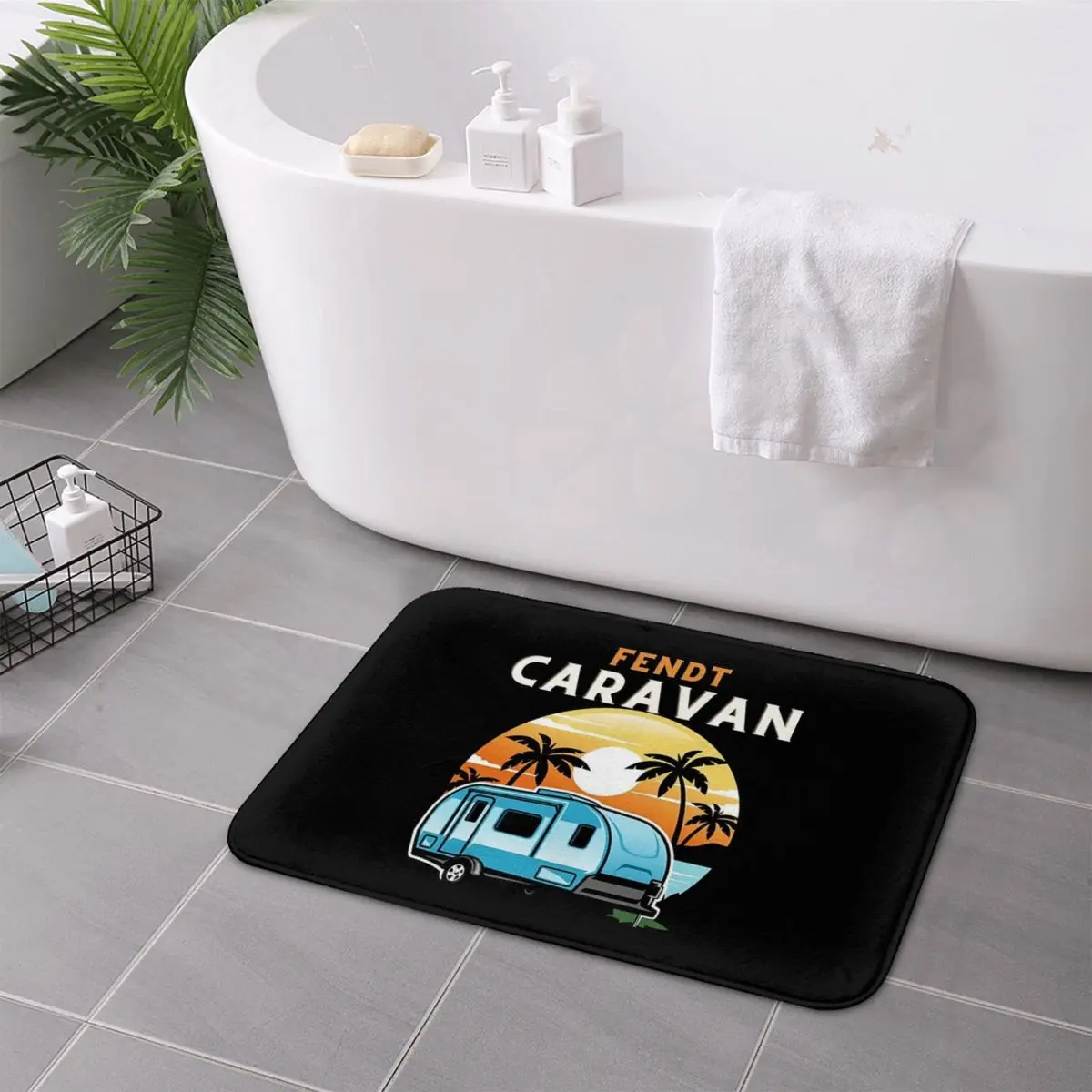 Fendt Caravan Essential Non-slip Doormat Floor Mat Carpet Rug for Kitchen Entrance Home Balcony Footpad Mats