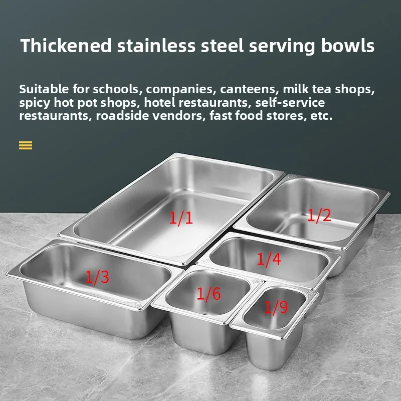 

Прямоугольная сервировочная миска из нержавеющей стали с крышкой для самообслуживания в ресторане, изолированные контейнеры для фаст-фуда, ящик для соуса