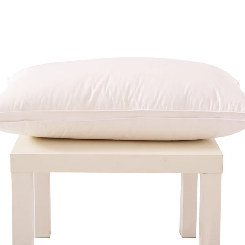 

Five star hotel, white duck down pillow, rectangular pillow core single