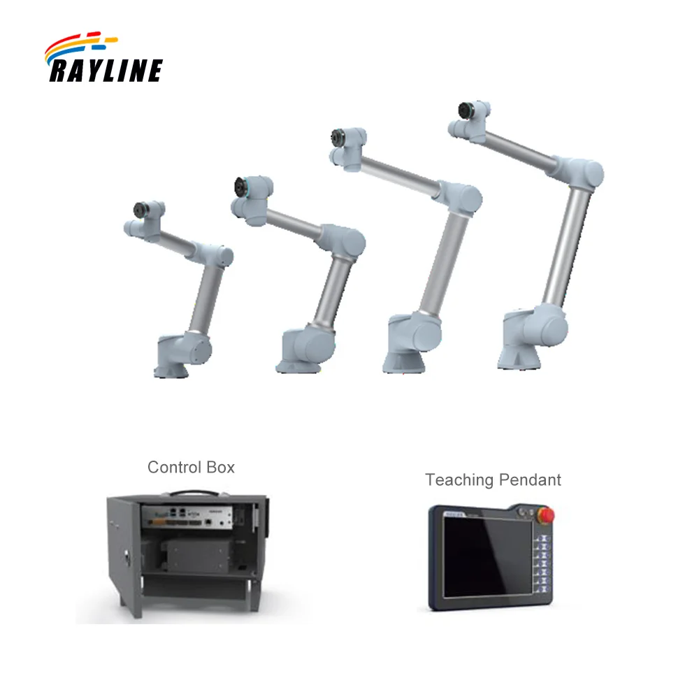 Fully Automated 5-10kg Payload 620-1300mm CR Collaborative Robot 6 Axis Industrial Robotic Arm Palletizing Welding Cobot