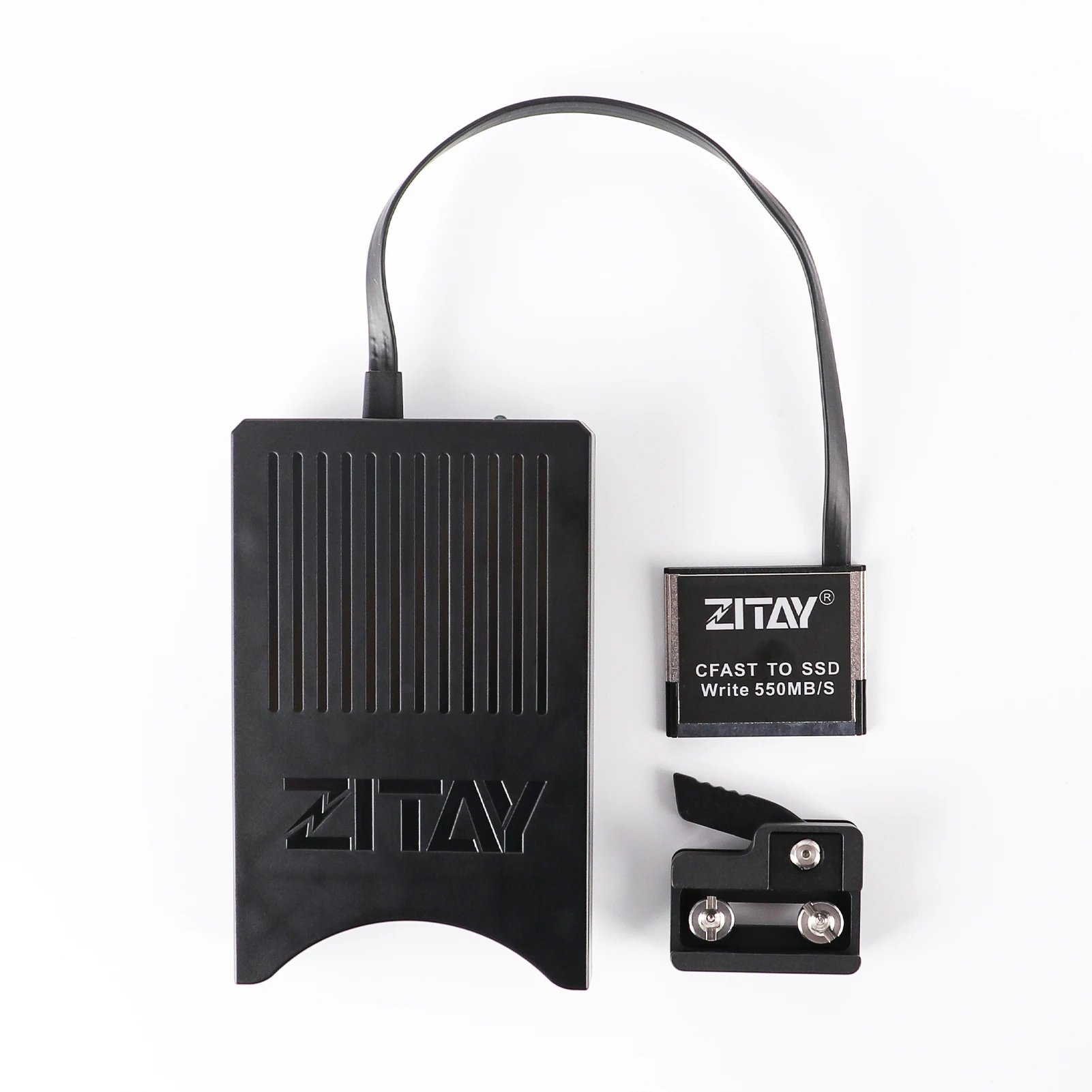 ZITAY 2.5 بوصة SSD إلى CFast 2.0 CFast محول كابل محول لكانون C200 C300 EOS 1DX Mark II Blackmagic URSA Mini EF Z CAM