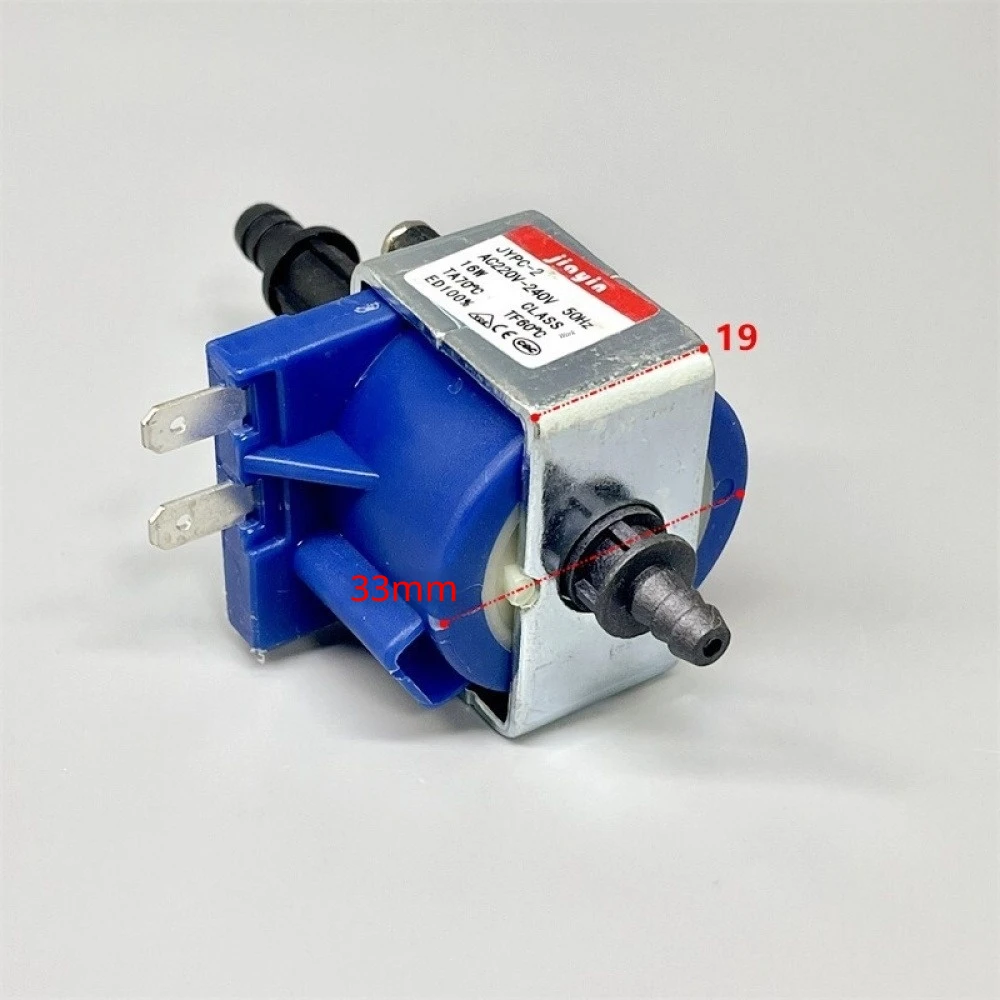 JYPC-2 Electromagnetic Water Pump AC220-240V 50Hz 16W 3Bar 50ml/min Low Noise 36dB for Garment Steamer Kitchen Cleaning Machine