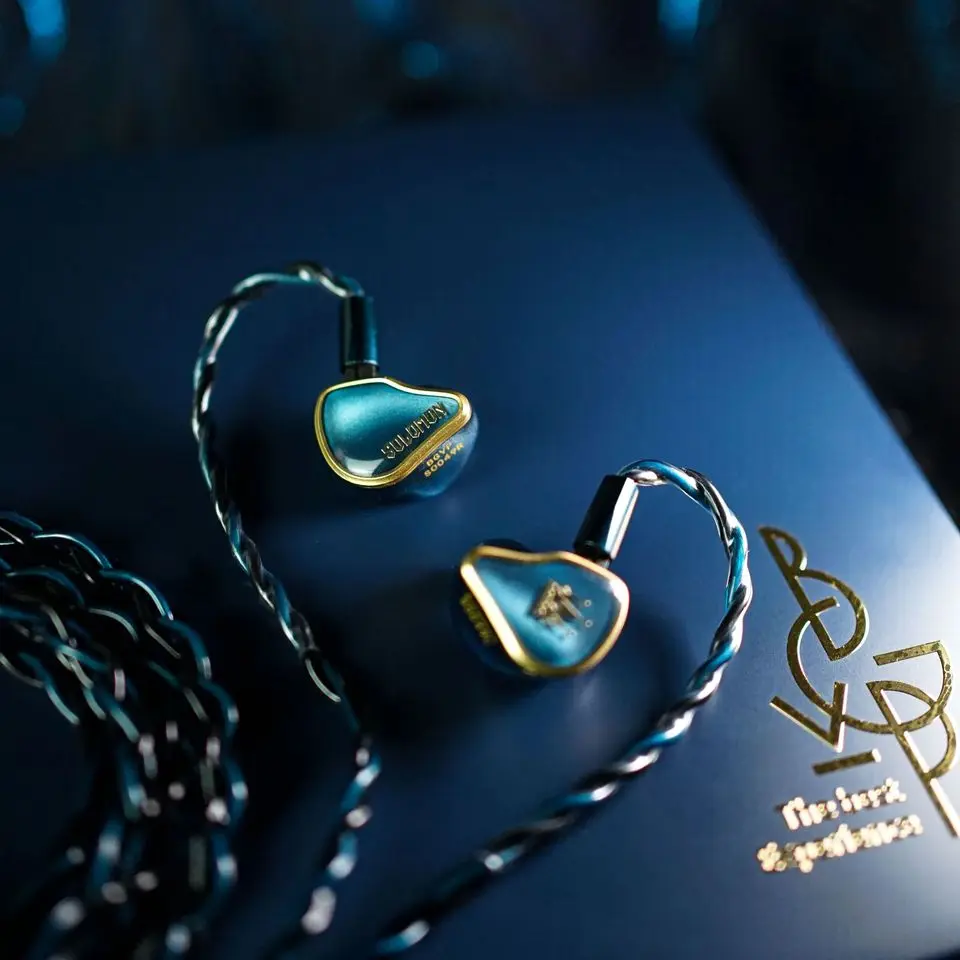 

BGVP Solomon 9, наушники-вкладыши EST BCD IEM, гибридные мониторы с костной проводимостью, наушники-вкладыши с разъемом 4,4 мм