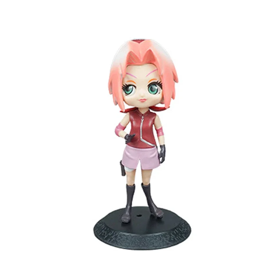 アニメ ナルト サスケ イタチ カカシ アニメ アクションフィギュア モデル ギフト コレクタブル フィギュア 子供向け 15.5CM 6個セット