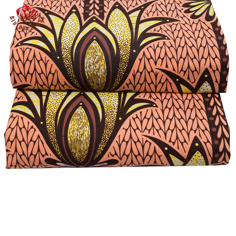 2022 Fashion High Quality new soft Cotton Wax  bintarealwaxFabric Wax African Fabric Batik Fabrics for Africa Clothing 40fs1312