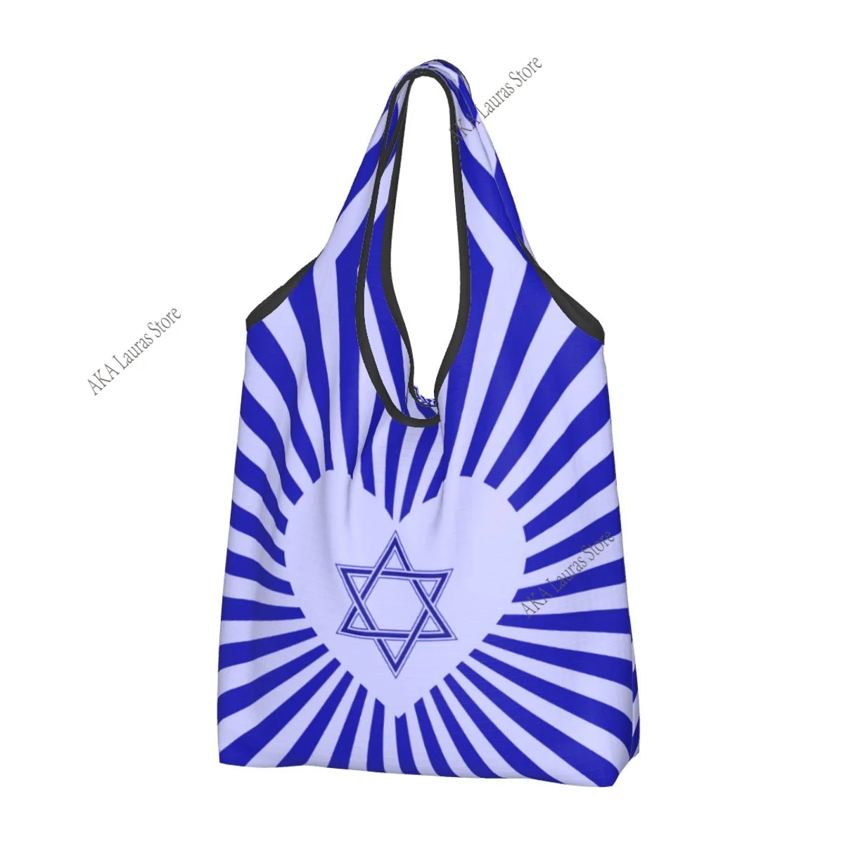 Shoulder Bag Israel Flag Ladies Handbag Tote Bag Reusable Large Bag