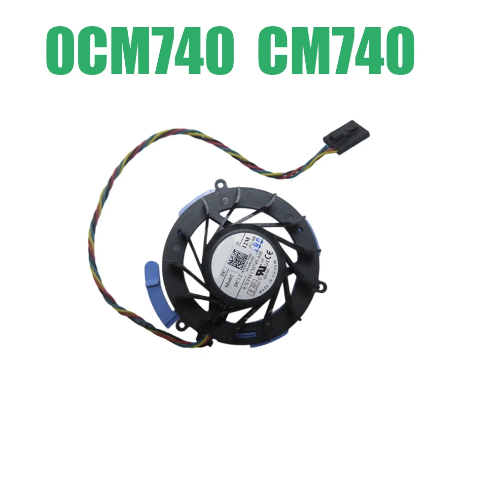 For DELL For OptiPlex 740 745 755 760 0CM740 CM740 PVB060E12M-P01-BB DFB601612MA0T F7S5 DC12V 4Wire 5PIN Cooling Fan