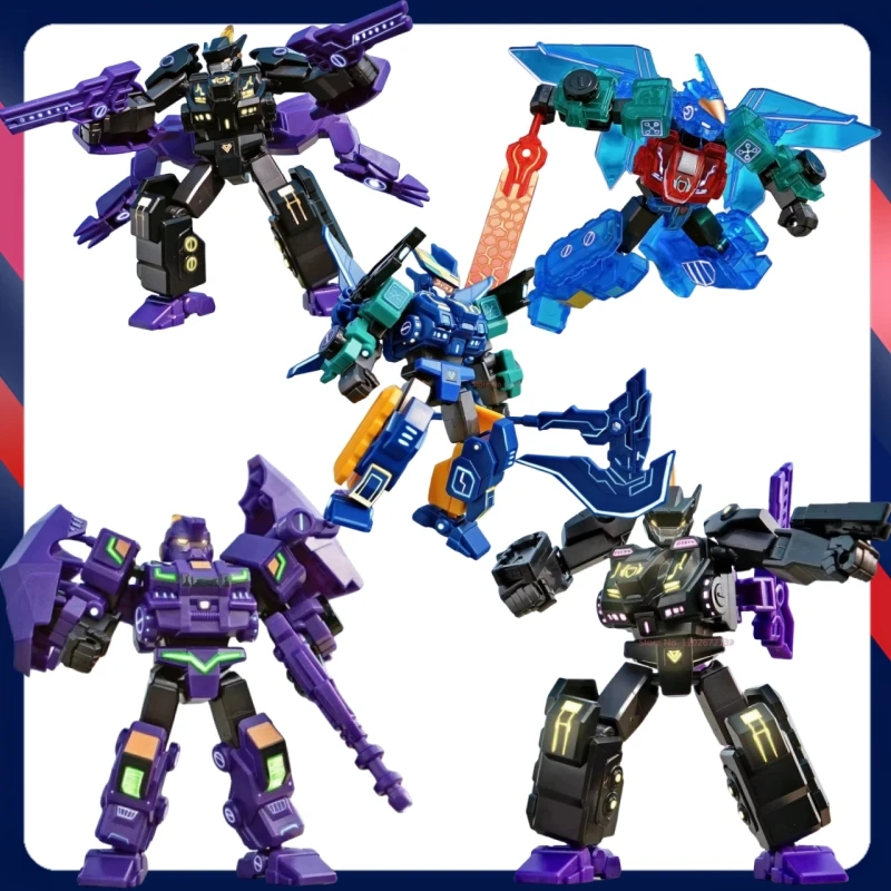 Nuovi eroi quantici Dinoster La prima serie Statua decisiva del tempo di battaglia Modello combinato mobile Raccogliere decorazioni Giocattoli regalo