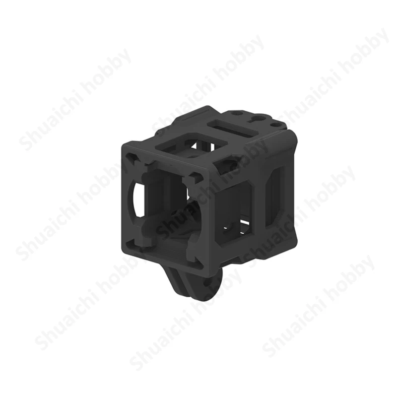 1 Juego de Kit de protección de desmontaje rápido integrado, cubierta protectora contra choques de cardán disipador de calor, piezas modificadas para modelo de Dron DJI O4 Pro