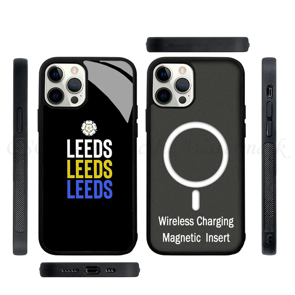 Leeds Leeds Leeds Phone Case Strong Magnetic For IPhone 15 14 13 Pro Max 11 12 Mini Alex Mirror For