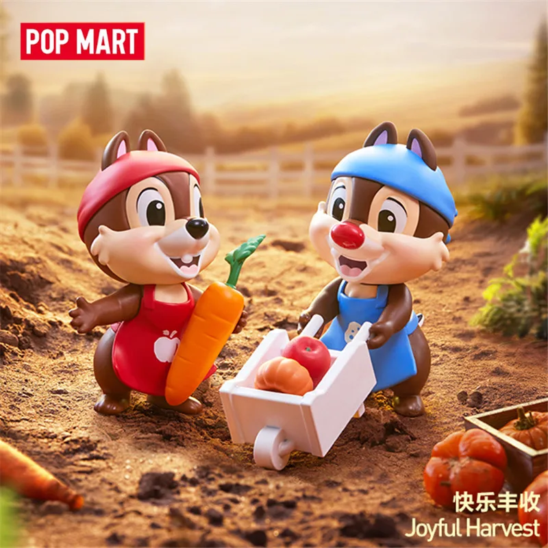 POPMART حقيقية ديزني رقاقة 'N' ديل لعوب الإخوة سلسلة تمثال صندوق أعمى هدية صندوق غامض الحلي الشكل مفاجأة هدية #3